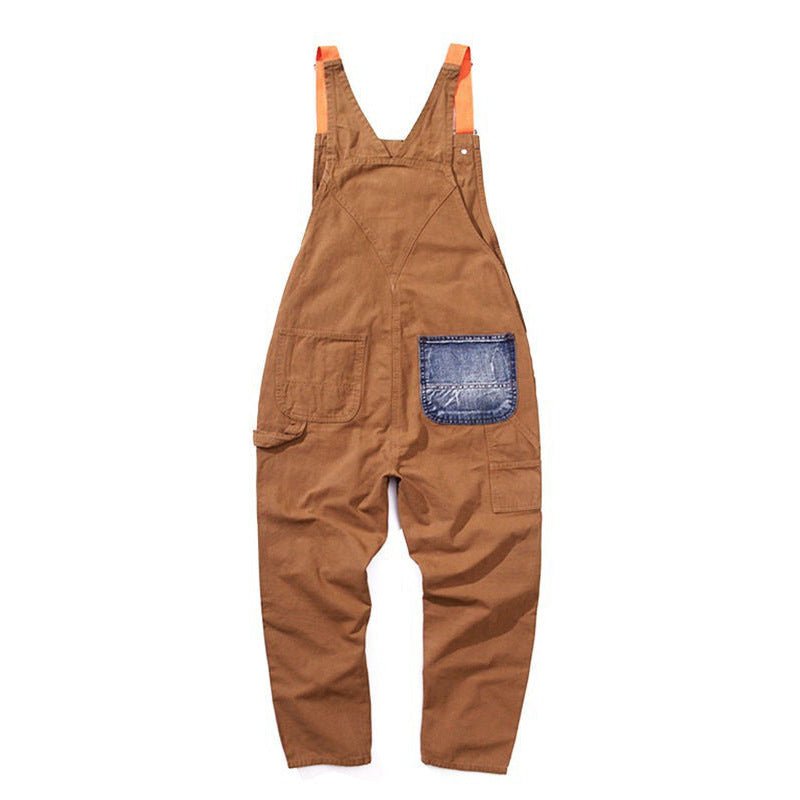 Rodney – Baggy Plus Size Casual Overalls