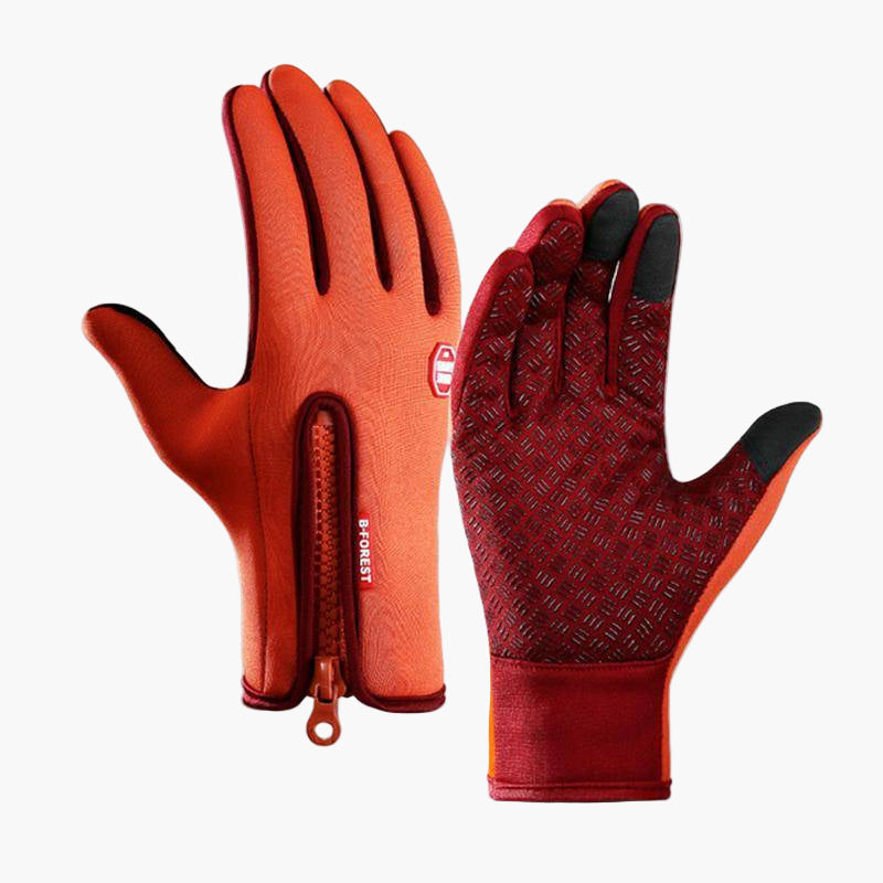 Men's and Women's Winter Outdoor Sports Gloves Windproof Waterproof Thermal Fleece Lined