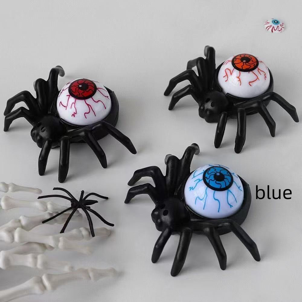 Halloween Spider Candle Lamp Decoration – Spooky Party Prop for Trick-or-Treat & Haunted Houses