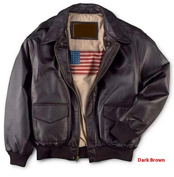 Men’s Classic Bomber Flight Jacket – Vintage Military-Inspired Outerwear