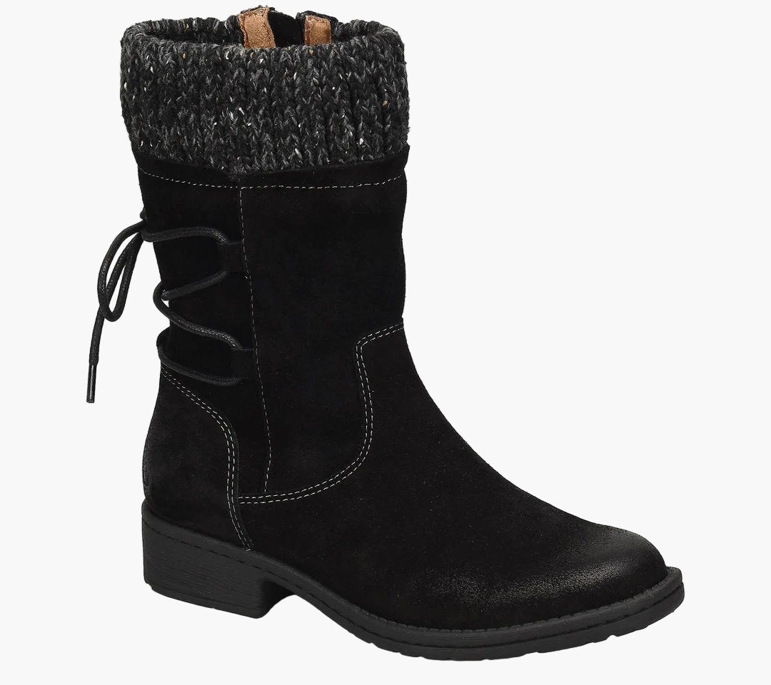 Women's Winter Mid-Calf Vintage Boots for Outdoor Comfort and Style