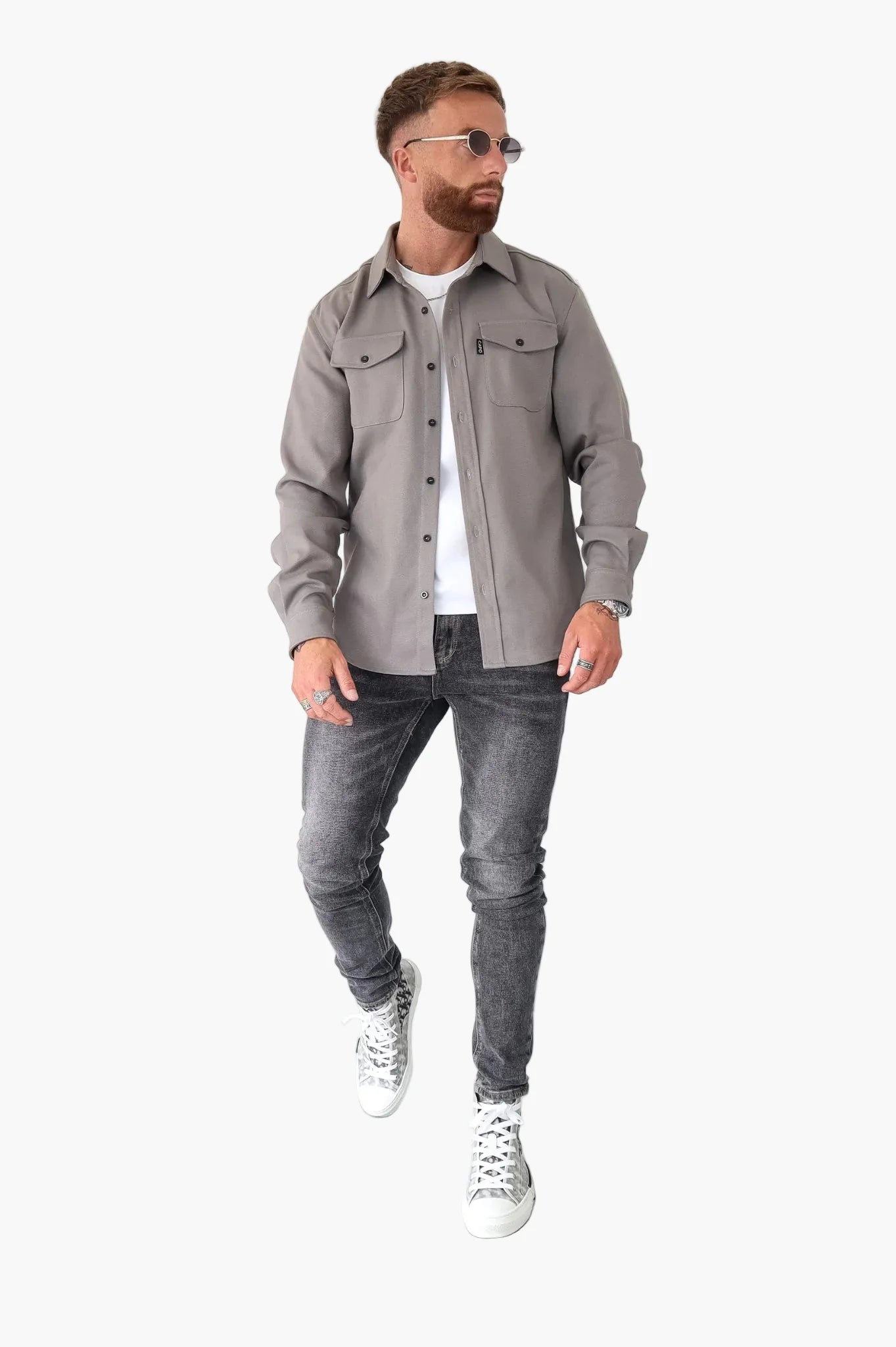 Men's Modern Shirt Jacket – Versatile Casual Style for Everyday Wear
