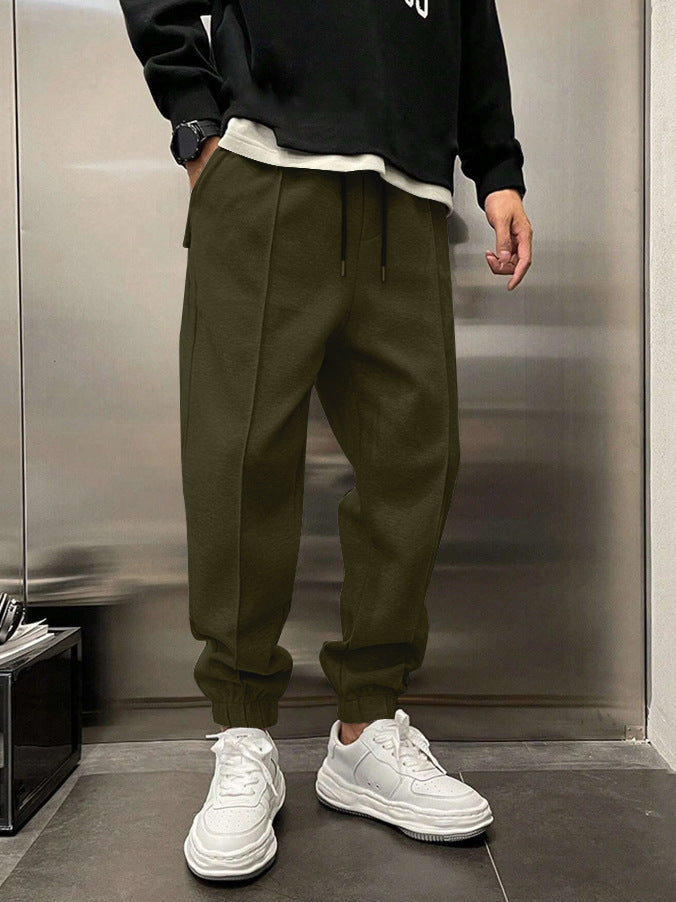 Denise – Thicken Ankle-Tied Drawstring Leisure Sweatpants