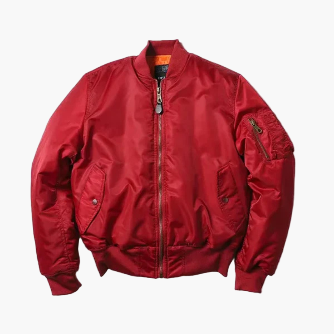 Unisex Classic Bomber Jacket – Versatile Urban Style Outerwear