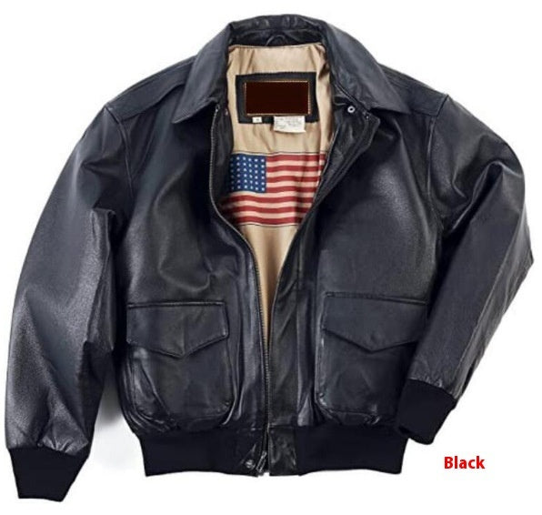 Men’s Classic Bomber Flight Jacket – Vintage Military-Inspired Outerwear