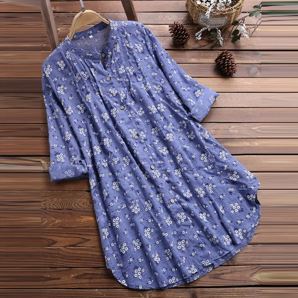 Christine – Summer Plus Size Blouse for Women