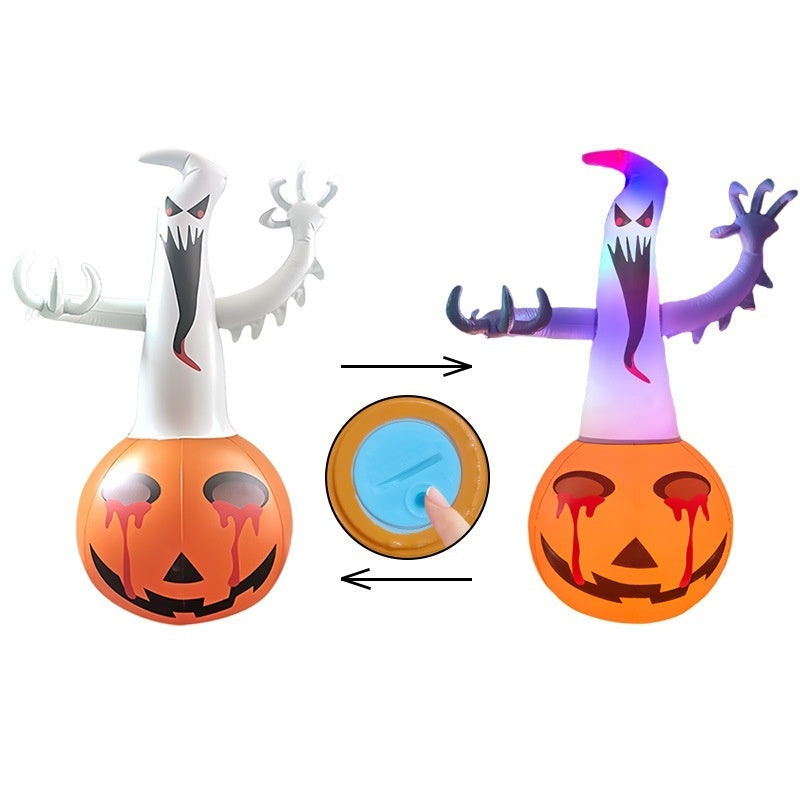 Halloween Inflatable Decorations – Spooky Outdoor and Indoor Party Props for Trick-or-Treat and Haunted House Displays