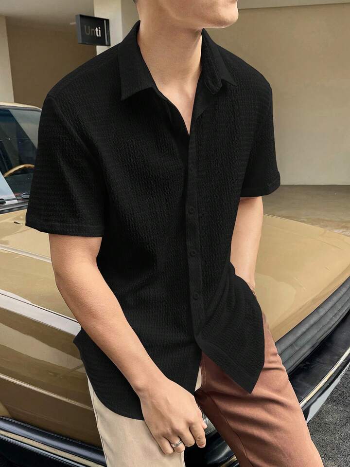 Dale – Men's Casual Short-sleeved Commuter Shirt