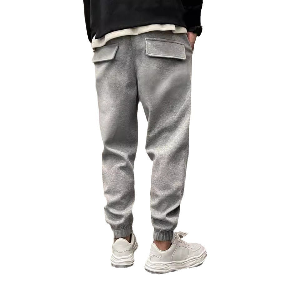 Denise – Thicken Ankle-Tied Drawstring Leisure Sweatpants