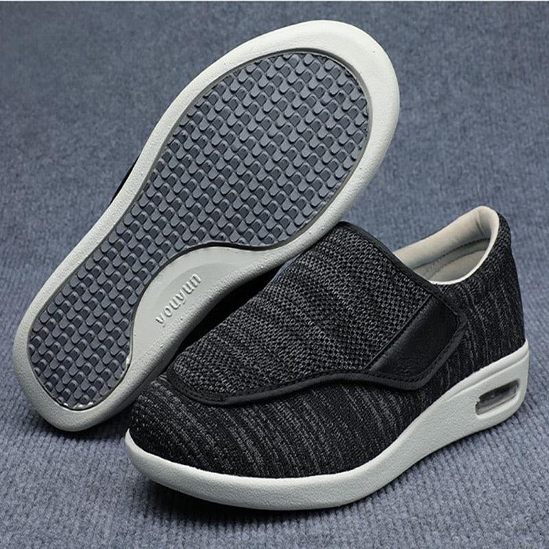 Men's Wide Orthopedic Shoes for Diabetics – Easy Closure, Breathable Comfort, Everyday Support