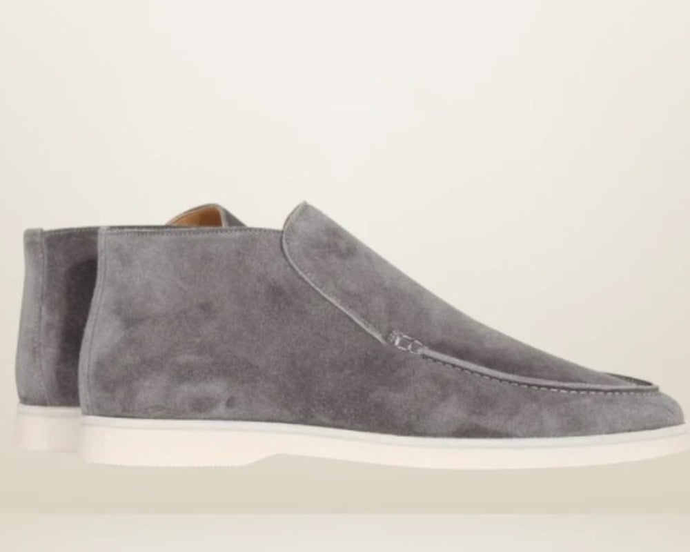 Catherine – Retro Flat Ankle-length Loafers