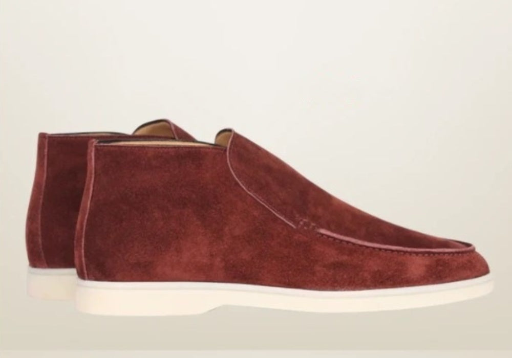 Catherine – Retro Flat Ankle-length Loafers