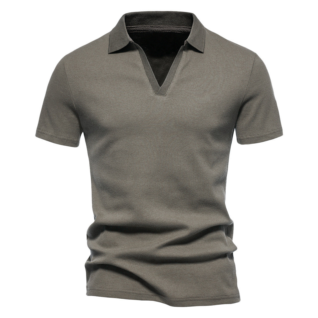 Benjamin – Short-sleeved Henley Shirt for Men