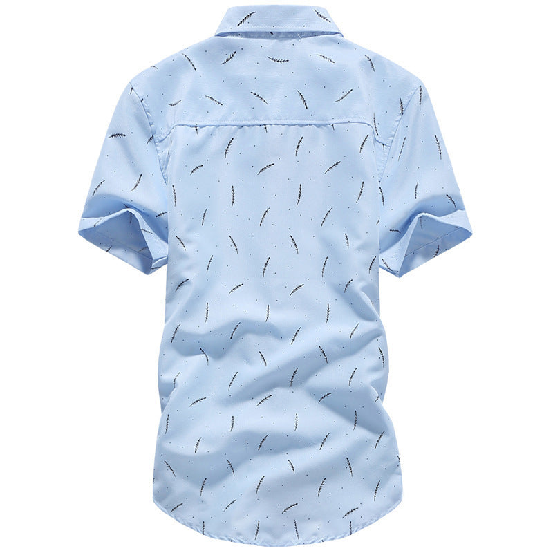 Norman – Men's Slim Fit Short-Sleeved Shirt