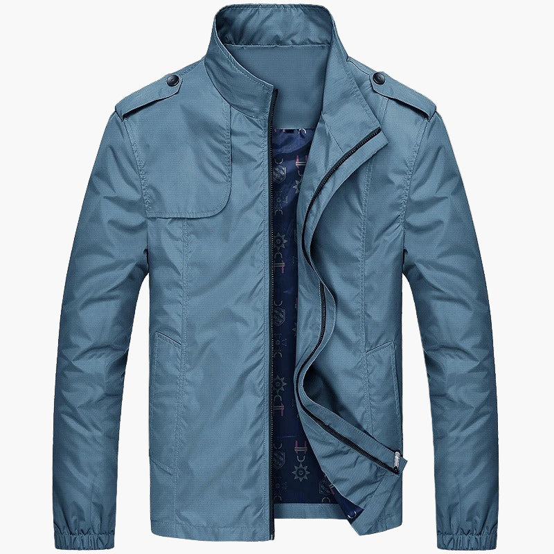 Men's Lightweight Cargo Jacket – Casual Outdoor Utility Style