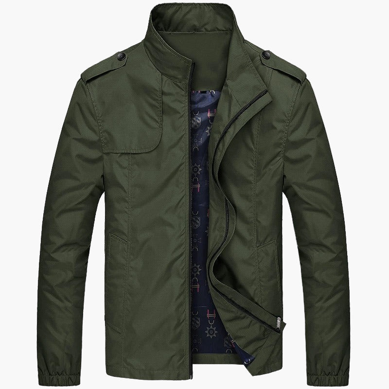 Men's Lightweight Cargo Jacket – Casual Outdoor Utility Style