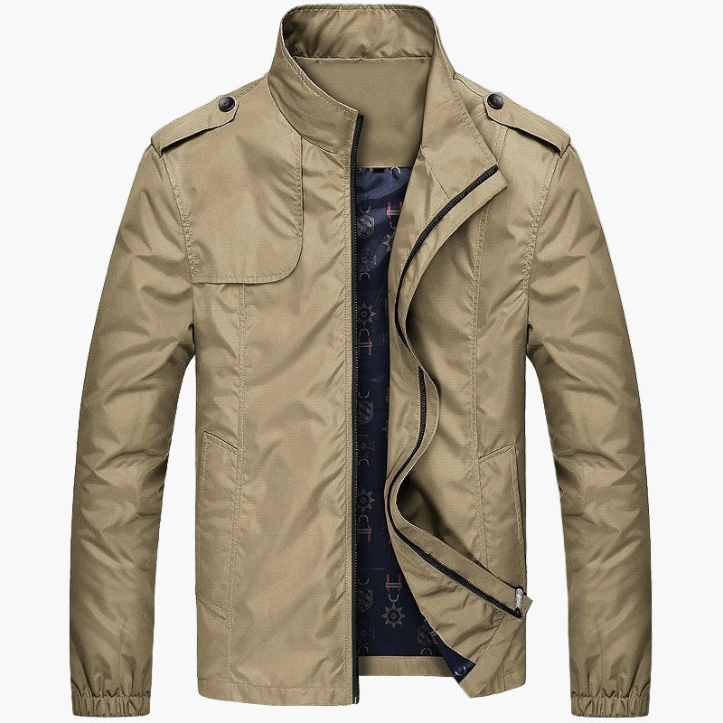 Men's Lightweight Cargo Jacket – Casual Outdoor Utility Style