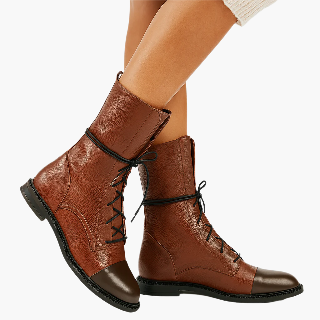 Women's Classic Lace-Up Ankle Boots for Everyday Style and Comfort