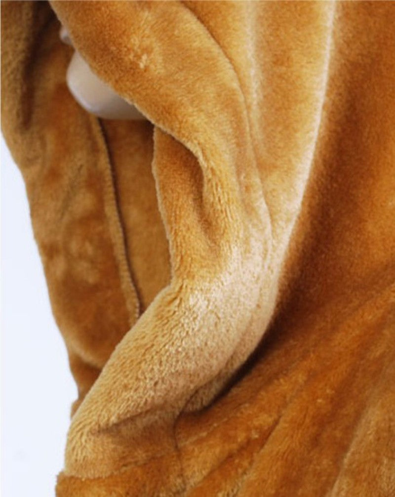 Men's Hooded Fleece Bathrobe Star Wars Inspired Cosplay Loungewear