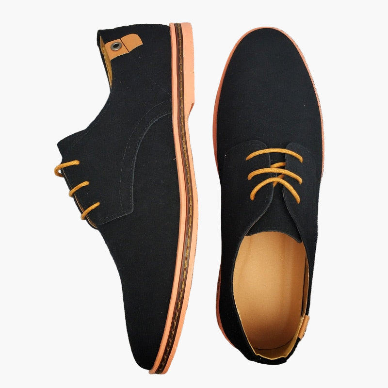 Men's Oxford Dress Shoes Classic Lace-Up Versatile Style