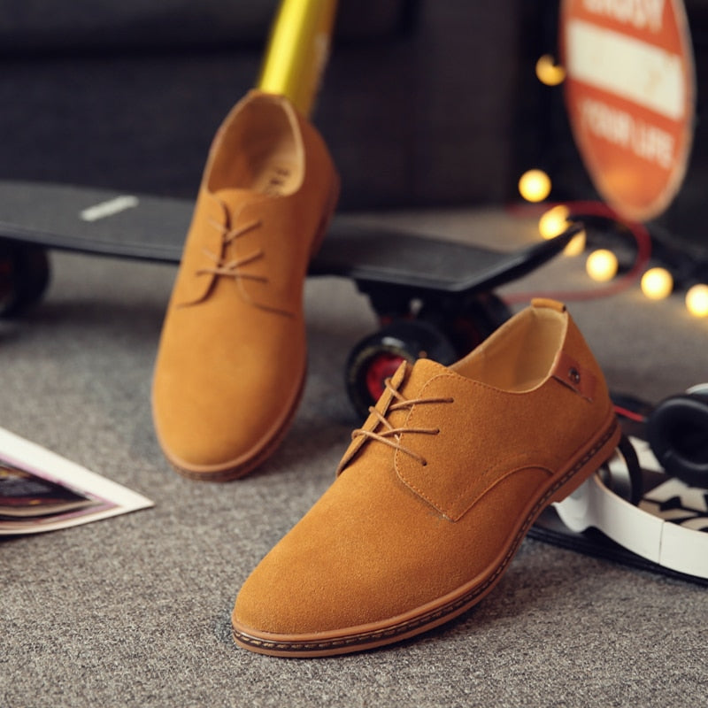 Men's Oxford Dress Shoes Classic Lace-Up Versatile Style