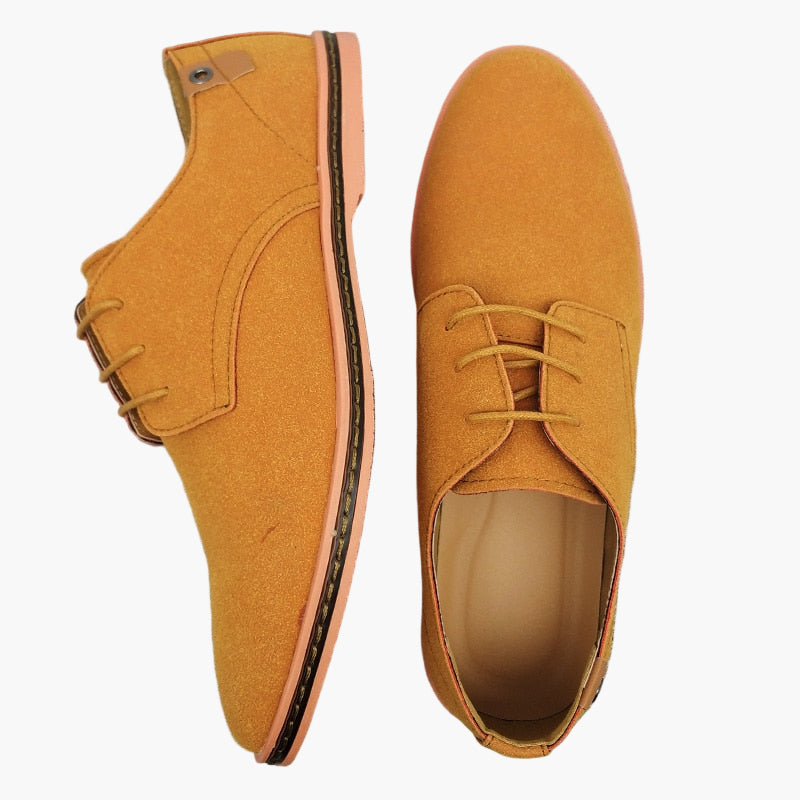 Men's Oxford Dress Shoes Classic Lace-Up Versatile Style