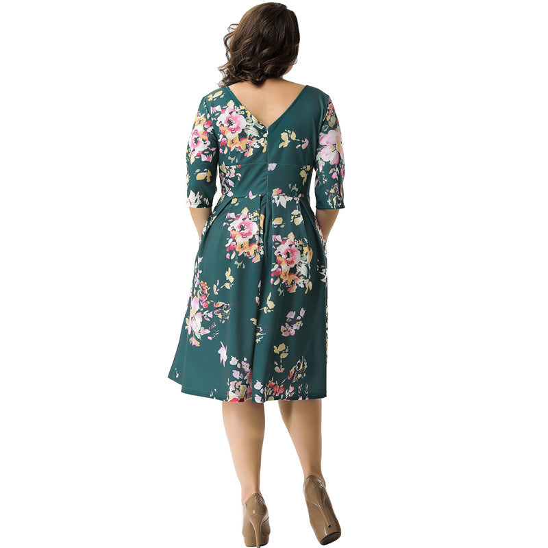 Jean – Elegant V-neck Dress for Women