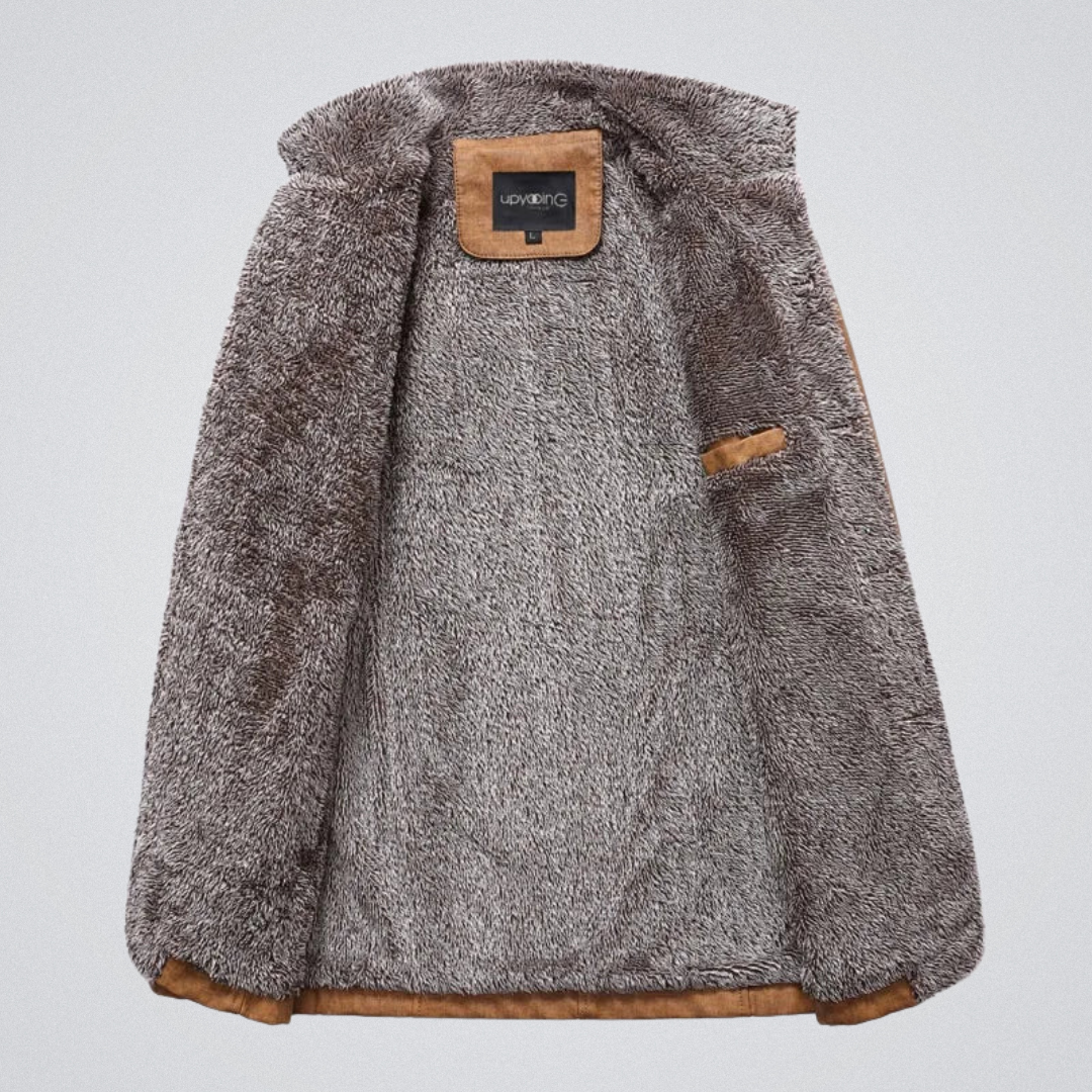 Men's Casual Winter Fleece-Lined Jacket – Urban Style Everyday Outerwear