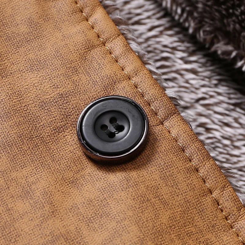 Men's Casual Winter Fleece-Lined Jacket – Urban Style Everyday Outerwear