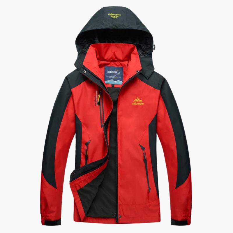 Women's Outdoor Waterproof Windbreaker Jacket – Lightweight Hiking & Camping Shell