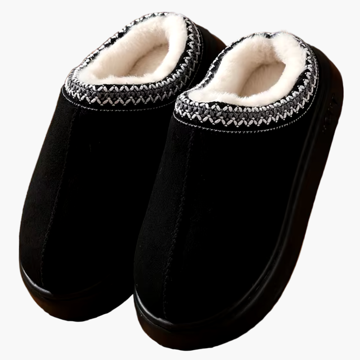 Men's Cozy Slip-On Winter Home Slippers – Plush Indoor/Outdoor Comfort