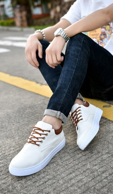 Men's Casual Canvas Sneakers – Versatile Everyday Comfort Shoes