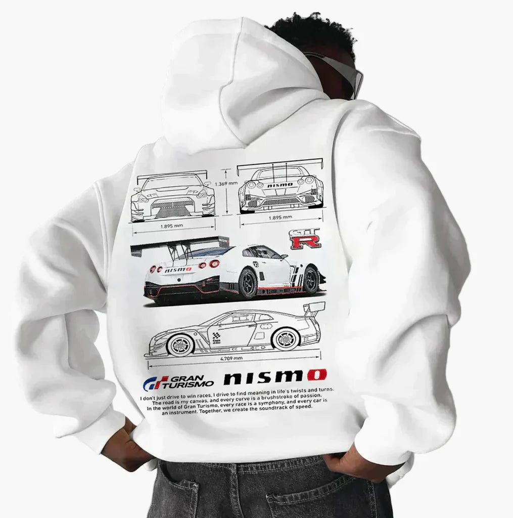 Unisex Porsche 911 GT3 RS Racing Graphic Hoodie – Sporty Pullover for Car Enthusiasts