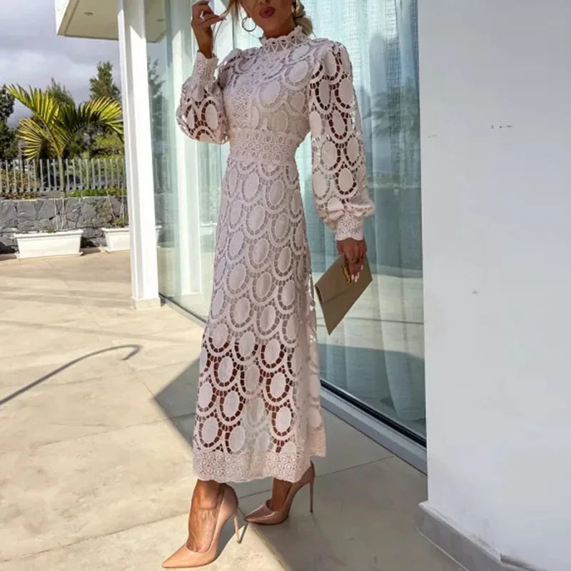 Women's Chic Midi Dress – Elegant Gala, Party & Bridesmaid Style
