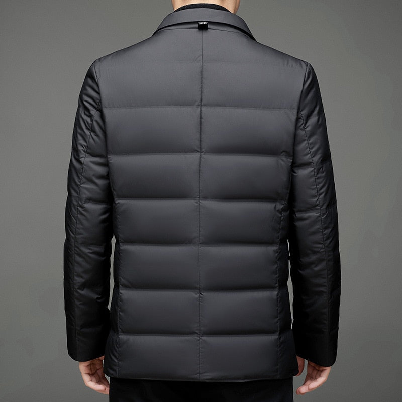 Men's Modern Padded Blazer Jacket for Formal and Casual Wear