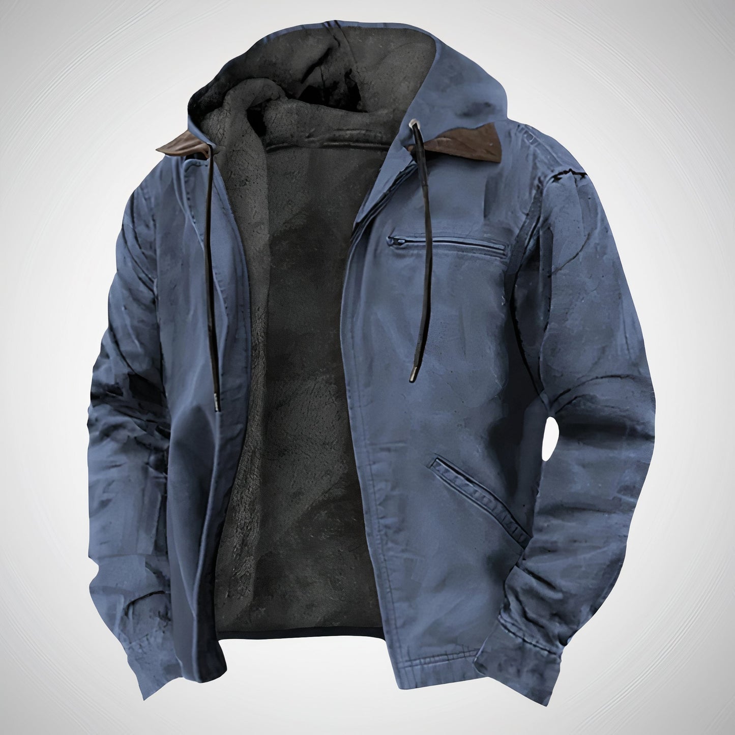 Men's Casual Hooded Autumn Jacket – Modern Lightweight Everyday Outerwear