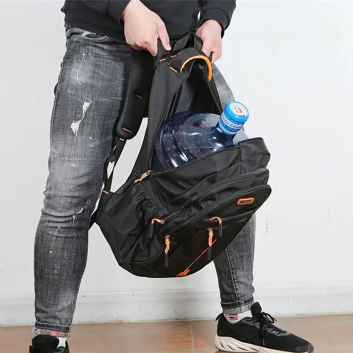 Men's Waterproof Oxford Business Backpack – Stylish Travel & School Laptop Bag