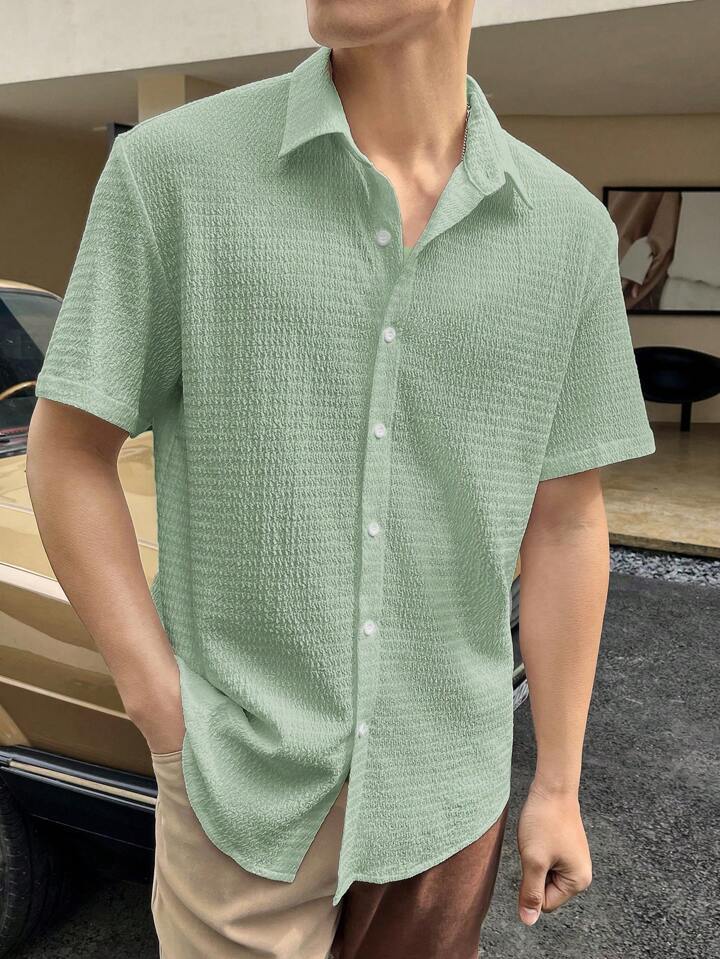 Dale – Men's Casual Short-sleeved Commuter Shirt