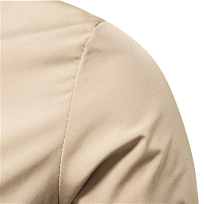 Men's Classic Bomber Jacket Sporty Style Casual Outerwear