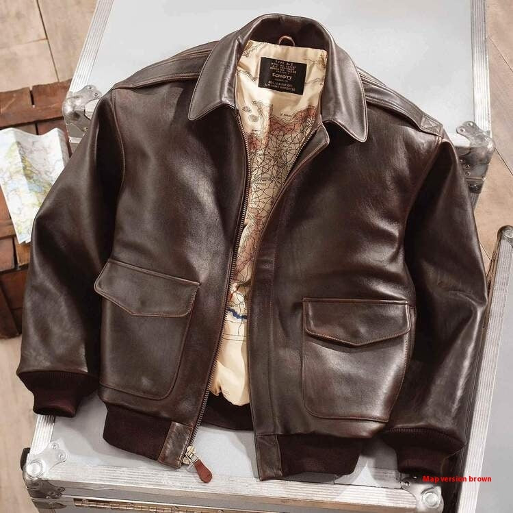 Men’s Classic Bomber Flight Jacket – Vintage Military-Inspired Outerwear