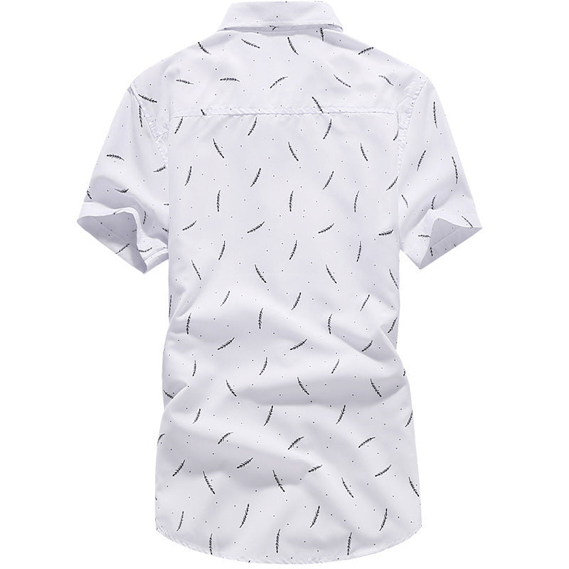 Norman – Men's Slim Fit Short-Sleeved Shirt