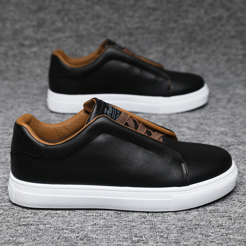 Men’s Minimalist Low-Top Sneakers – Sleek Everyday Casual Shoes