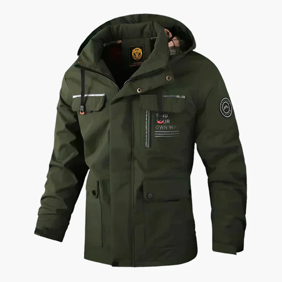 Men's Outdoor Winter Parka Jacket – Windproof & Waterproof Casual Coat