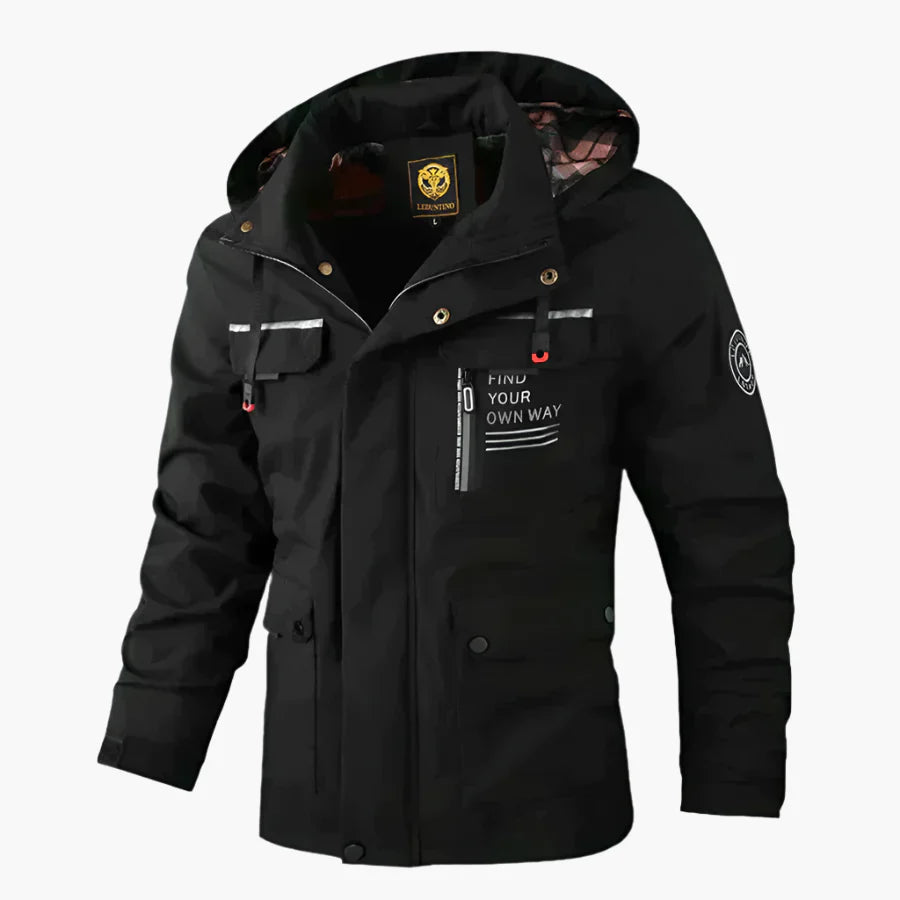 Men's Outdoor Winter Parka Jacket – Windproof & Waterproof Casual Coat