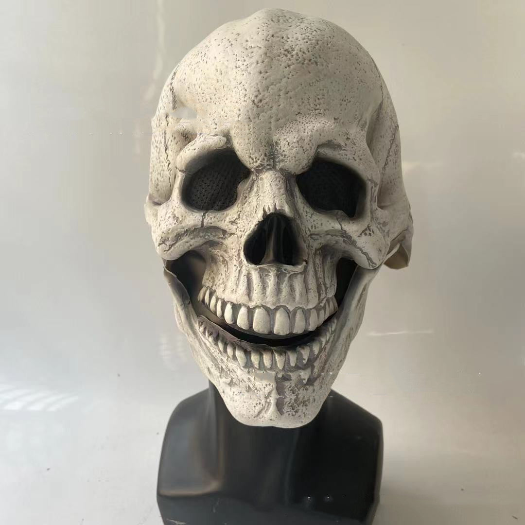 Halloween Scary Movable Brain Mask – Creepy Horror Clown Costume Prop for Adults