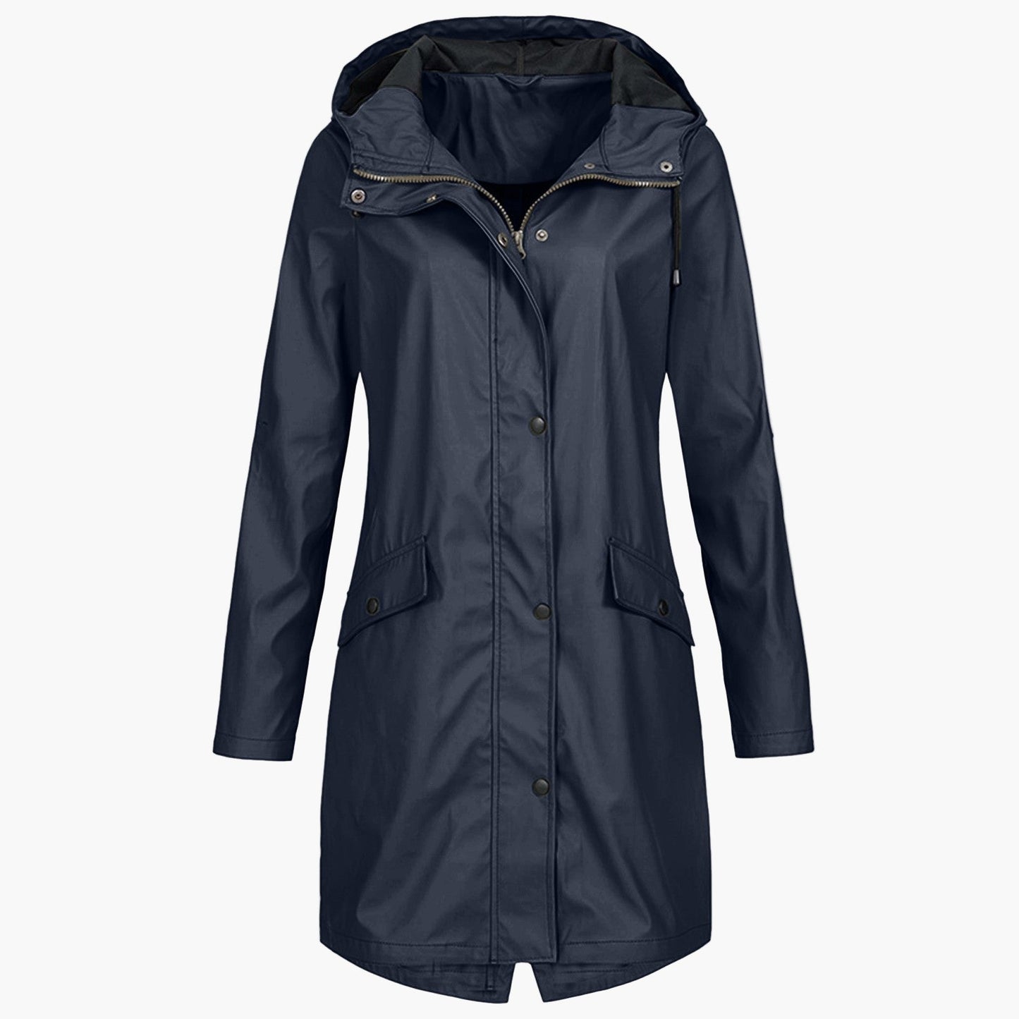 Women's Stylish Windproof Raincoat – Everyday Outdoor Waterproof Jacket