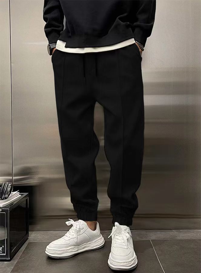Denise – Thicken Ankle-Tied Drawstring Leisure Sweatpants