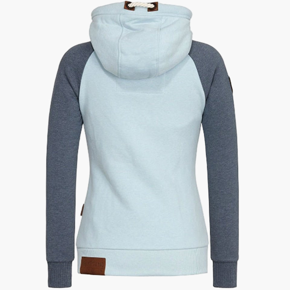 Women's Cozy Slim Fit Zip-Up Hoodie for Everyday Style and Comfort