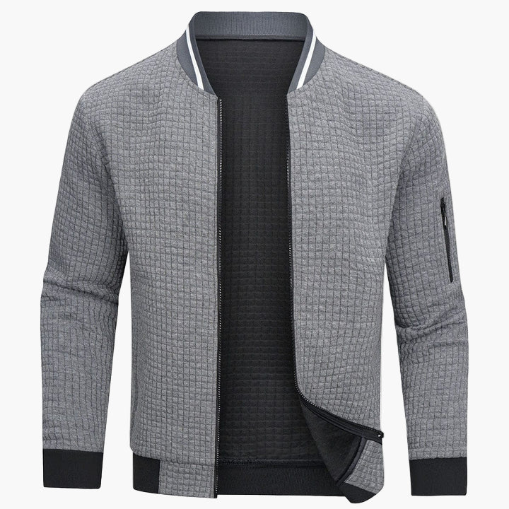Men's Minimalist Bomber Jacket for Everyday Style and Comfort