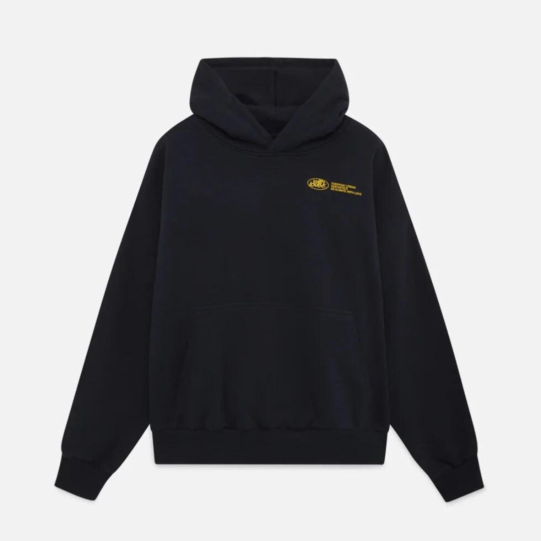 Women's Urban Oversized Hoodie with 'Withlove' Print – Streetwear Style for Winter